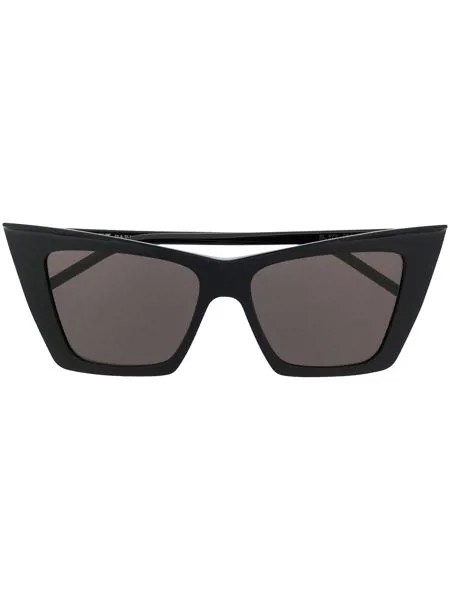 Saint Laurent Eyewear солнцезащитные очки в оправе 'кошачий глаз'