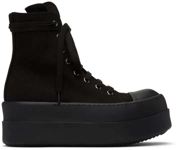 Черные кроссовки Mega Bumper Черные Rick Owens DRKSHDW