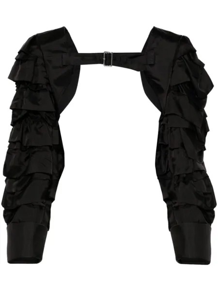 Болеро с оборками Comme Des Garçons Comme Des Garçons, черный