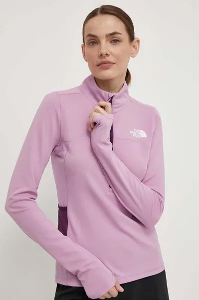 Спортивный лонгслив Sunriser The North Face, фиолетовый