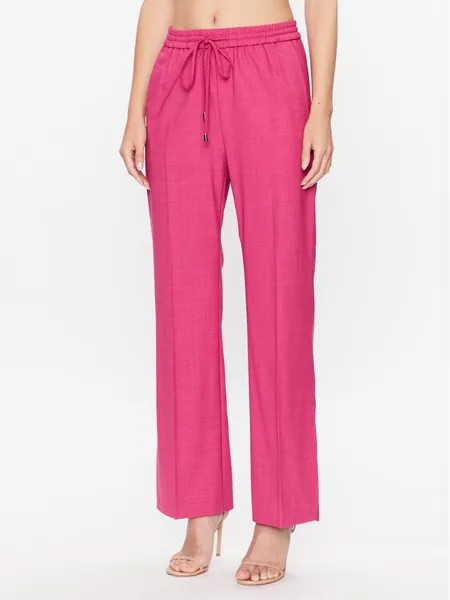 Тканевые брюки стандартного кроя Max&Co., розовый