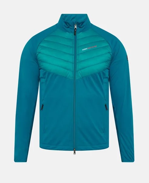 Пуховик Cross Sportswear, бирюзовый