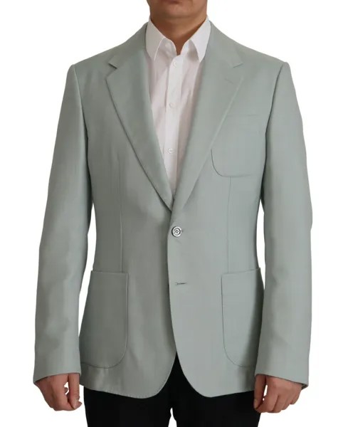 Пиджак DOLCE - GABBANA Светло-зеленый кашемировый шелк IT56 /US46/XXL Рекомендуемая розничная цена 5600 долларов США