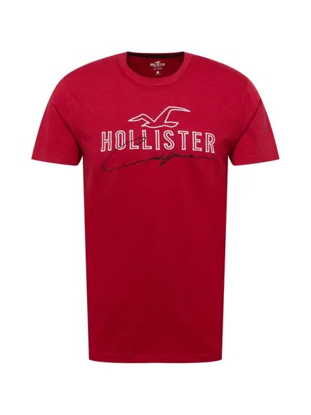 Футболка Hollister, красный