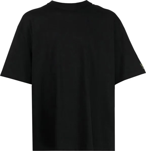 Футболка Raf Simons Oversized T-Shirt With Hood Fauves 'Black', черный