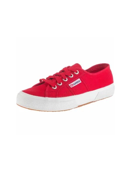 Кроссовки на шнуровке Superga, красный