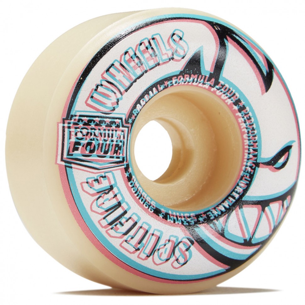 Колеса для скейтборда SPITFIRE F4 Overlay Radial Nat  54 mm