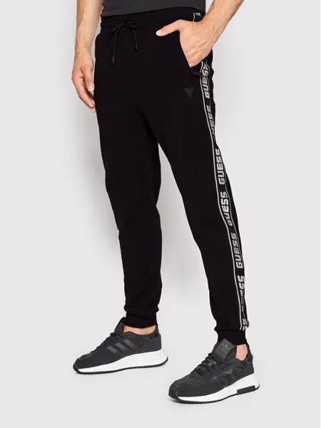 Спортивные брюки стандартного кроя Guess, черный