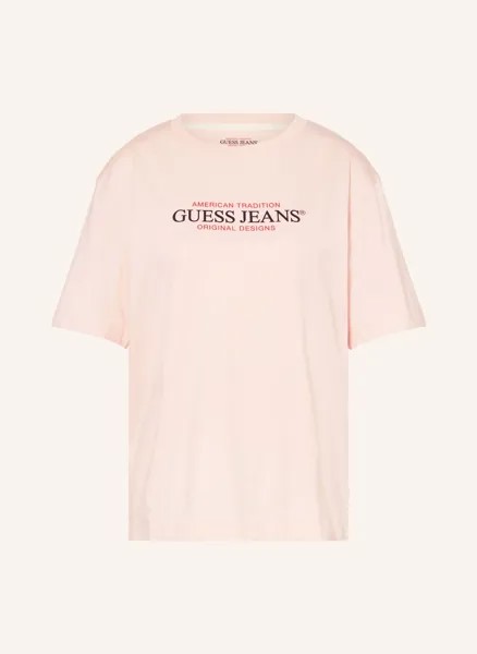 Футболка Guess Jeans, розовый