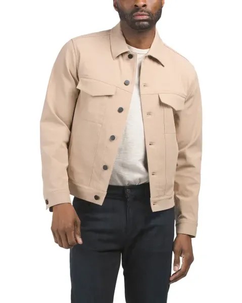 Куртка River Twill Trucker Theory, цвет Tan