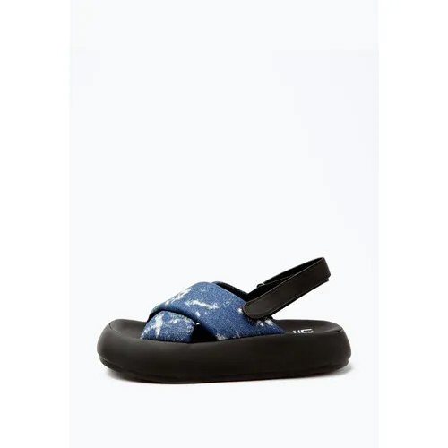 Туфли mascotte, размер 37, синий, черный