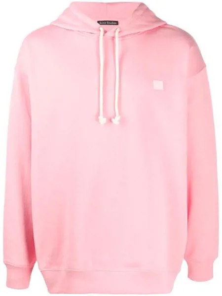 Acne Studios худи оверсайз с нашивкой-логотипом