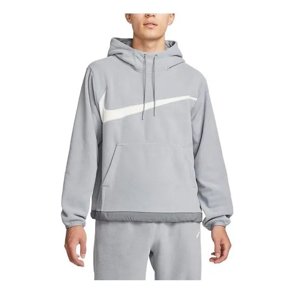 Толстовка Nike Club Fleece hoodie 'Grey', серый