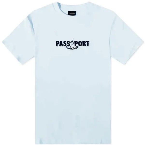 Легкая футболка Pass-Port с вышивкой