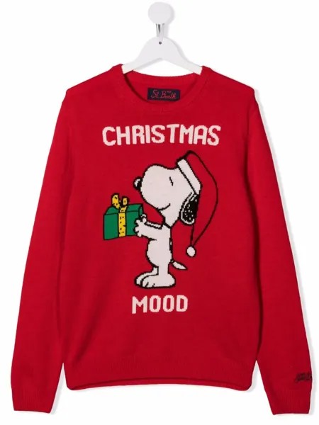 MC2 Saint Barth Kids джемпер Snoopy Christmas