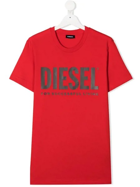 Diesel Kids футболка с логотипом