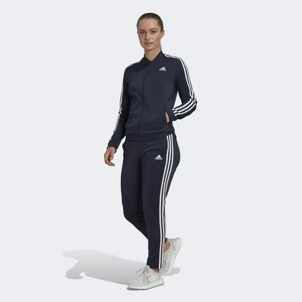 Спортивный костюм Essentials с 3 полосками Adidas, цвет Legend Ink