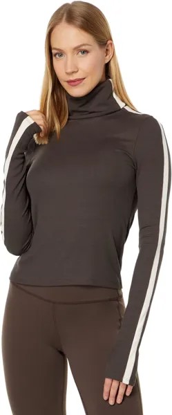 Водолазка в рубчик Джексона Splits59, цвет Dark Chocolate/Crème