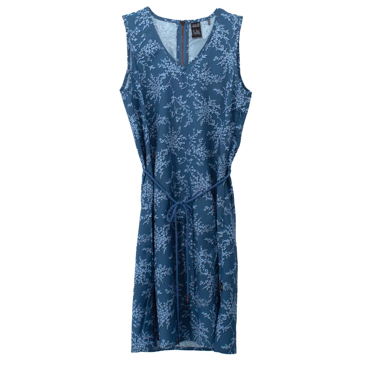 Платье Jack Wolfskin Röcke Tioga Road Print Dress, синий