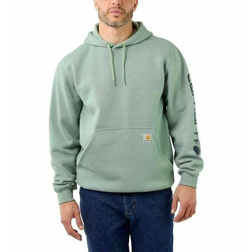 Худи carhartt, размер L, синий