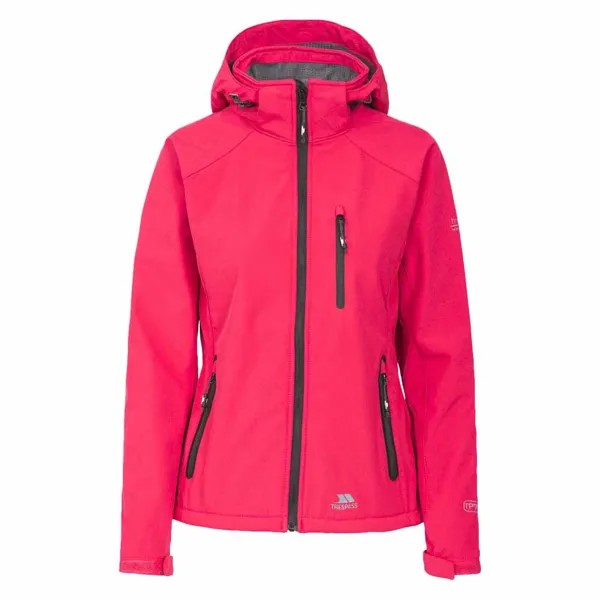 Спортивная куртка Trespass Bela II softshell, розовый