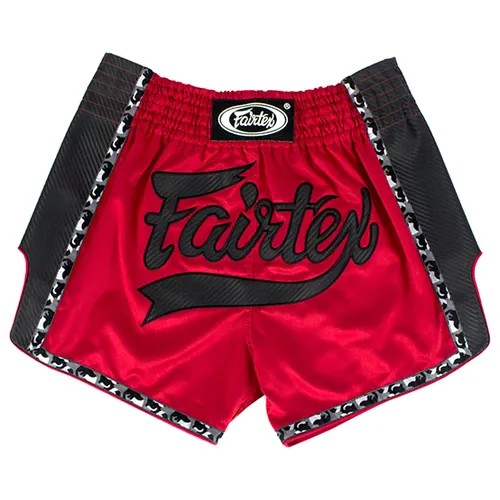 Шорты для тайского бокса Fairtex BS1703 Red-Black (S)