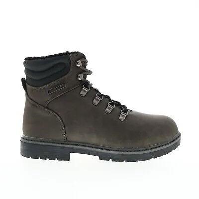 Lugz Grotto Fleece MGROTFD-0255 Мужские Серые Синтетические Ботинки На Шнуровке Повседневные Классические Ботинки