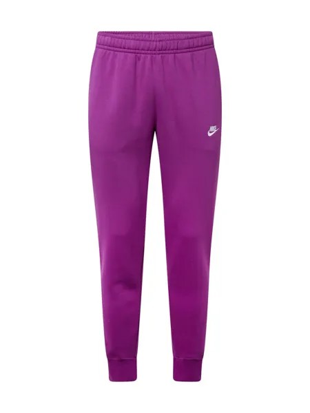 Зауженные брюки Nike Sportswear CLUB FLEECE, фиолетовый