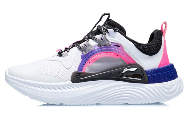 LINING Spark Lifestyle Shoes Women's Low-top Pink/Black/White