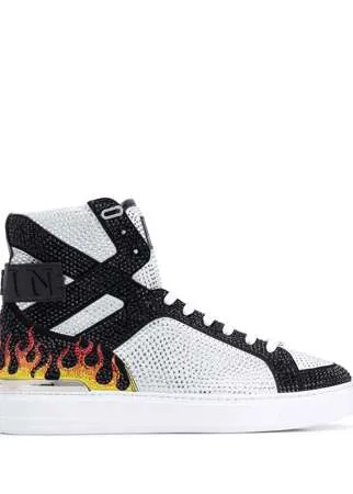 Philipp Plein высокие кеды Money Beast