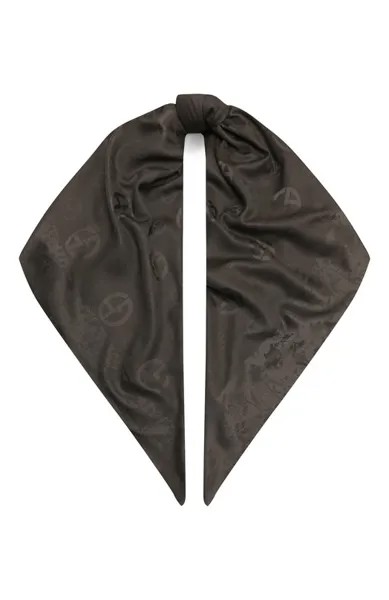 Платок из шерсти и шелка Giorgio Armani
