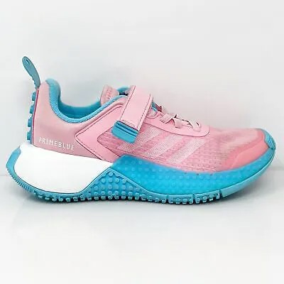 Adidas Girls Lego X GX7613 Розовые кроссовки для бега Размер 1,5