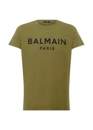 Хлопковая футболка Balmain