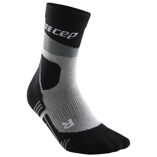 Походные носки Cep Max Cushion Socks Hiking Mid Cut, цвет Grey/Black