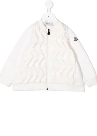 Moncler Enfant бомбер со вставками