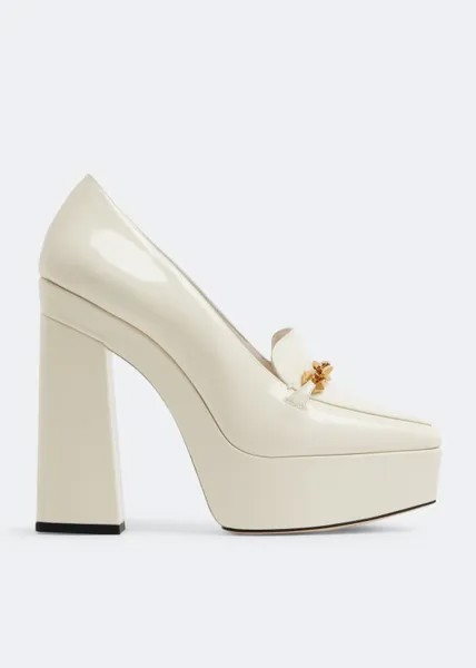 Туфли JIMMY CHOO Diamond Tilda 140 pumps, белый