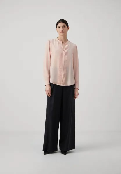 Блуза BLOUSE PLEATS KARL LAGERFELD, светло-розовый