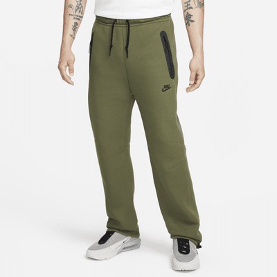 Спортивные брюки Nike Sportswear Tech Fleece, цвет Medium Olive/Black