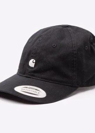 Бейсболка CARHARTT WIP Madison Logo Cap Black / White 2022