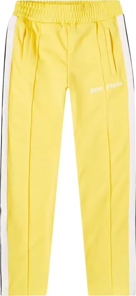 Брюки Palm Angels Classic Track Pants 'Yellow/White', желтый