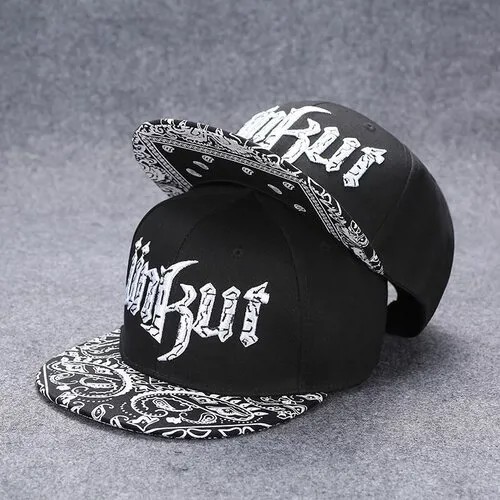 Бейсболка*Снепбек*Snapback - Черный край (Back edge)