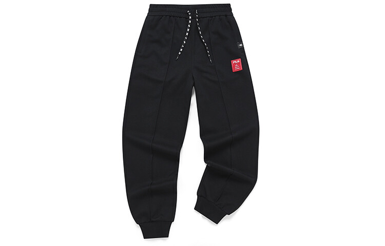 Женские трикотажные спортивные штаны FILA, цвет Black