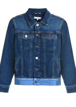 Синяя джинсовая куртка Tommy Hilfiger детская