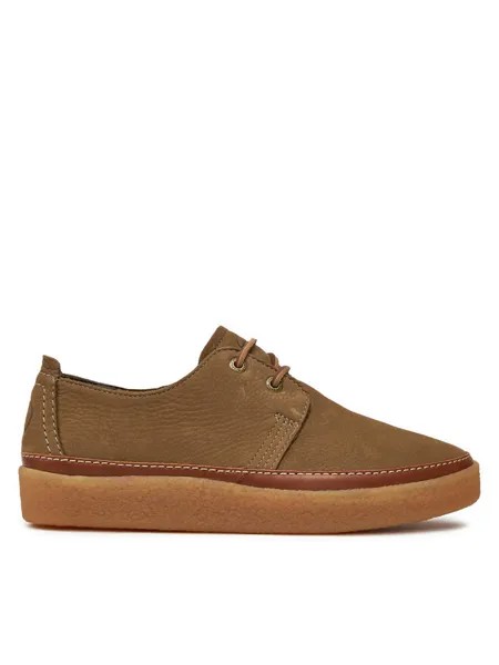 Полуботинки Clarkwood Low Clarks, коричневый