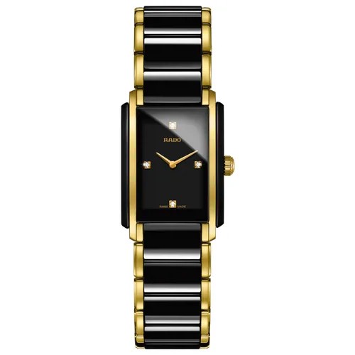 Наручные часы RADO Наручные часы Rado 153.0845.3.071, черный, золотой