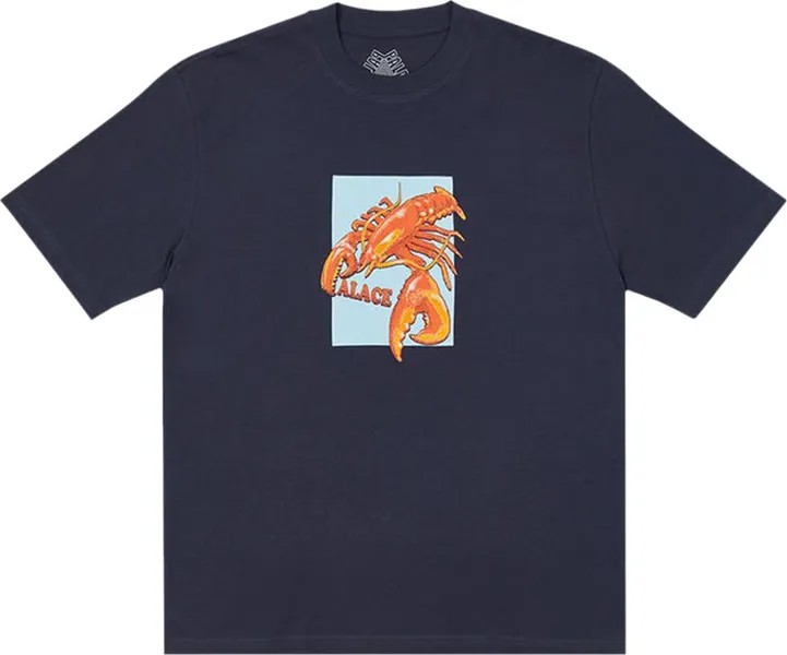 Футболка Palace Thermadore T-Shirt 'Navy', синий