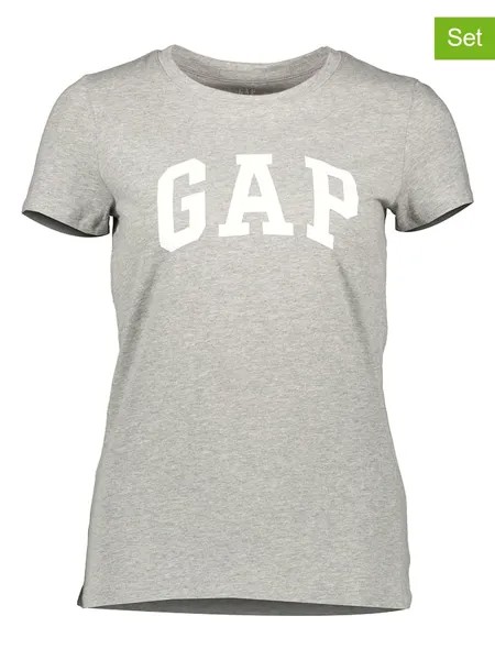 Футболка GAP, цвет schwarz/grau