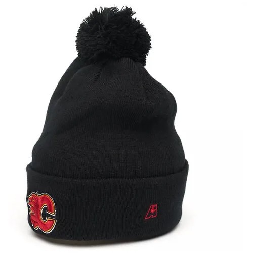 Шапка ATRIBUTIKA & CLUB Calgary Flames 59204(55-58 / черный/55-58)
