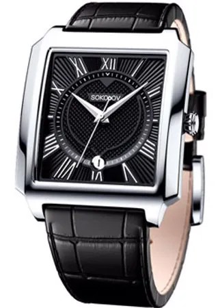 Fashion наручные  мужские часы Sokolov 134.30.00.000.02.01.3. Коллекция Drive