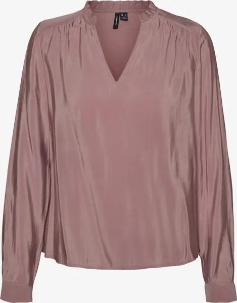 Блузка VERO MODA Bell, темно-розовый